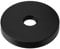 304 Edelstahl Großer Duscharm Flansch Flansch Escutcheon Plattenabdeckung für G1/2 -Zoll -Rohrwandloch Reparatur Badezimmer Upgrade Rostproofes modernes Design Easy Installation (Schwarz)