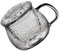 LABRIMP Taza de con y Tapa Vidrio Borosilicato Diseño Antideslizante para Oficina Uso Diario con Filtro de