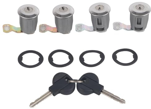 Cerraduras Puertas Coche 252522 Juego Cerradura Puerta Coche Con Llaves Para Citroen Para Berlingo Para Xsara Para Peugeot Para Partner 1996-2007 9170.G3(Option 2)