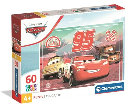 Clementoni Pixar Kinder Puzzle 60 Teile | Pixar Puzzle 33,5 x 23,5 cm für Kinder ab 4 Jahre - Puzzle von Clementoni 26317