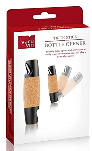 Vacu Vin Trick Stick Flaschenöffner, braun, normal