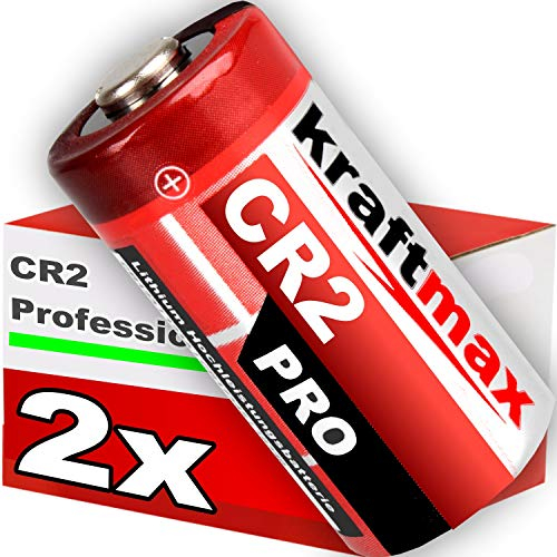 2er Pack CR2 Lithium Hochleistungs- Batterie für professionelle Anwendungen - Neueste Generation