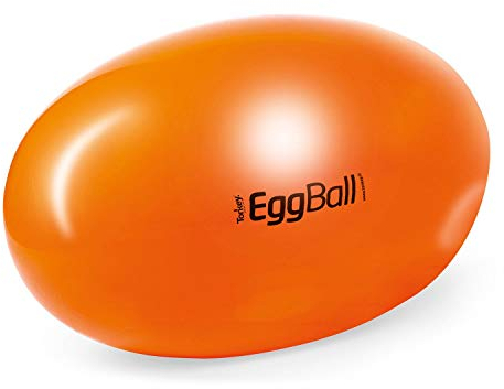Original PEZZI Eggball Standard 55 cm orange Sitzball Gymnastikball Pezziball