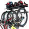 StoreYourBoard Support à vélo et étagère de rangement pour Omni, pour 5 vélos, support mural de vélo pour garage
