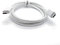 Cuxnoo USB C-C Video Cable 2m, 4K USB Type-C Monitor Cable Support 100W Fast Charge and 10Gbps Data Syncing, Silver White