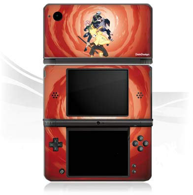 Skin Compatibile con Nintendo DSi XL Pellicola Adesivi Naruto Shippuden Sasuke Sakura