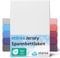 etérea Jersey Spannbettlaken 90x200cm - 100x200cm Weiss bis 25 cm Höhe - 100% Baumwolle Spannbetttuch Oekotex - Bed Sheets Leintuch Bettbezug - Bettlaken 90x200 cm - 100x200 cm - White