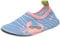 Playshoes Unisex Kinder Barfuß-Schuhe, Blau Pink Krebs, 28/29 EU