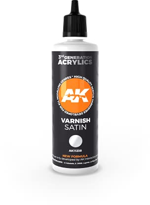 AK11238 AK Interactive 3rd Gen: Satin Varnish 3rd Generation | 100ml