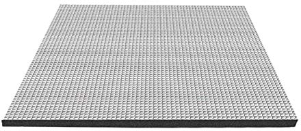 prasku 3D Beheiztes Bett Hotbed Thermal Pad Folie Selbstklebende Isolierbaumwolle Größe: 350x350mm für Lange Verwendung