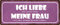 Metall Schild 27x10cm Ich liebe meine Frau saufen Sprüche Blechschild