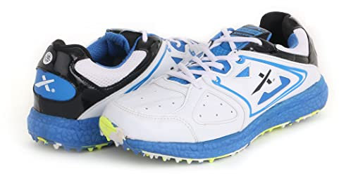 WMX KD Vector Cricket-Schuhe, Gummi-Spike Cricket, Hockey-Sport-Nieten für drinnen und draußen, Trek-Schuhe, 100 Stück, 44.5 EU