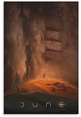 NANXIANG Dune Poster Film Cover Illustration Poster Gemälde auf Leinwand Wandkunst Poster Scrollen Bild Druck Wanddekoration Home Poster 20 x 30 cm