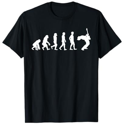 Gitarrist Gitarrenspieler Gitarre Guitar Heavy Metal Rock T-Shirt