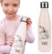 Warner Bros Bugs Bunny Looney Tunes Bouteille D'eau Isotherme Sana BPA Gourde Inox Reutilisable Anti-Fuite Pour École Voyage Sport Activités En Extérieur 500 ml
