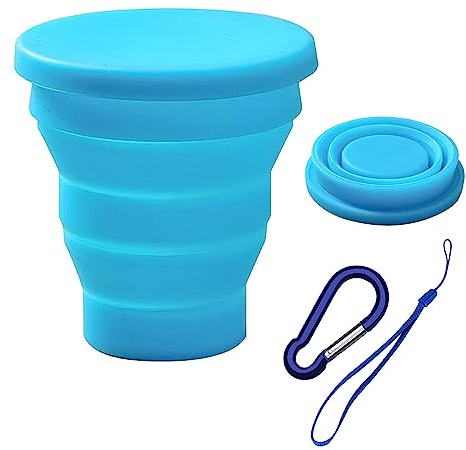 Gobelet Pliable Silicone, Gobelets De Voyage Pliables, Tasse Pliable, Tasse De Voyage Pliable En Silicone, Mug Pliable, Gobelets De Voyage Pliables, Pour Le Camping Randonnée Pique-Nique