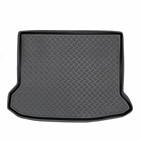 SMK Kofferraum schutzmatte Kofferraummatte passt für Volvo XC60 I 2008-2017 Strapazierfähige Kofferraummatte für alle Jahreszeiten, die vor Schmutz und Dreck schützt