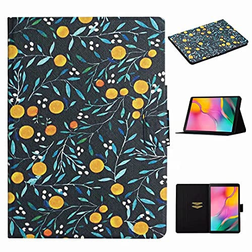 Custodia per Amazon Fire Max 11 2023, PU Leather Kickstand Multi-Angle Viewing Protettiva PU Leather Folio Smart Cover per Amazon Fire Max 11 2023 Tablet, giallo