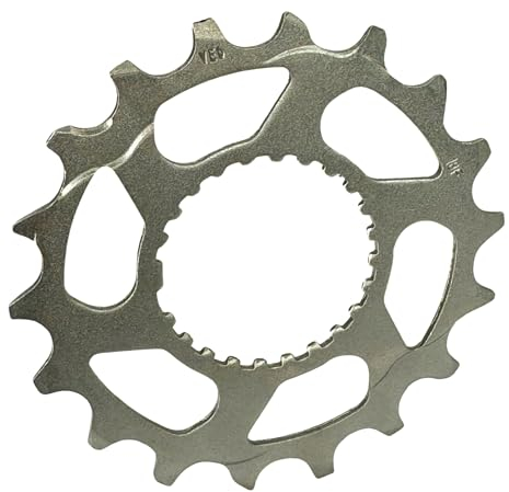 Verschleiß Ersatz Ritzel Shimano Deore SLX XT XTR MTB Ebike für Micro Spline Freilauf Kassetten CS-M6100 I CS-M7100 I CS-M8100 I CS-M9100 (18 Zähne)