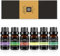 Vendorson Essential Oils Set - Top 6 Aromatherapy Oils Perfect for Diffuser, Humidifier, Candle Making,Home Care,Gifts - Lavender, Eucalyptus, Orange, Peppermint, Lemongrass, Tea Tree (Pack of 6 10ml)