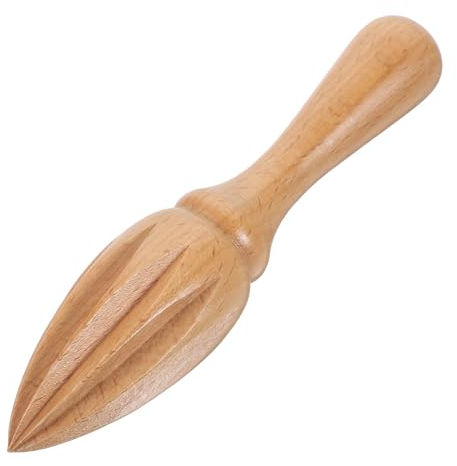 Cabilock 3 Piezas Exprimidor De Cocina Exprimidor De Naranjas Exprimidor Manual De Citricos Escariador De Limón Exprimidor De Limón Extractor De Escariador De Limon Escurridor De Madera