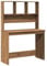 vidaXL Scrivania Mensole Rovere Artigianale 102x45x148 cm Multistrato, scrivania da Computer, scrivania autoportante, scrivania con mensole