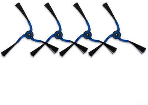 4 spazzole laterali per aspirapolvere, per Navibot SR8730/SR8855/SR8750/SR8828/SR8840/SR8843/SR8844/SR8845, per VC-RM72VR, VC-RM84V, VR10F71, SR8895