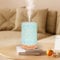 Dreamhigh® Aroma Diffuser Keramik 100ML, Weißer Ultraschall Aroma Diffuser Für ätherische Öle mit 7-farbigem LED-Licht, Luftbefeuchter Elektrisch Duftlampe, Timer, Abschaltautomatik