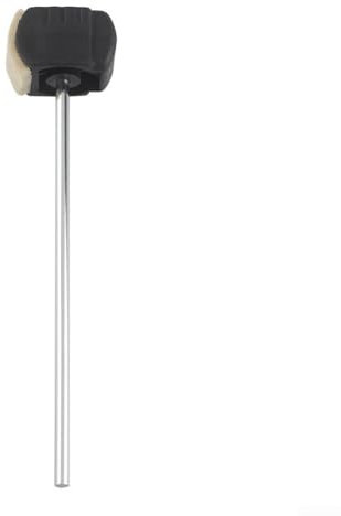 Bassdrum Pedalschlägel Premium Filz mit stabilem Stahlgriff für klassischen Drum-Sound