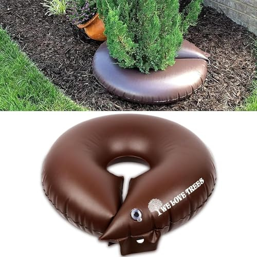 Baumgarten-Bewässerungsringe 10/15/25L - 6-9h langsame Freisetzung, Tropfbewässerungstasche für Sträucher & Baumwurzeln (Bewässerungssystem für Gärten) (1, 90cm)