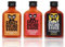Crazy B Sauce - 3er Set - Extreme Scharfe Chilisauce mit der Schärfste Chilis der Welt - Ghost Pepper, Trinidad Scorpion, und Carolina Reaper - Geschenkset für Chili-liebhaber