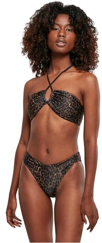 Urban Classics Damen Ladies AOP Hot V Bikini