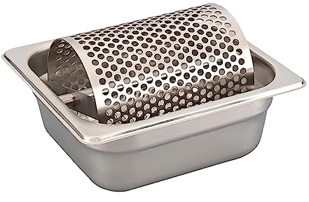 Fenteer Rouleau à beurre en acier inoxydable - Épandeur de beurre durable - Roue de distribution de beurre amovible - Pour la maison, le restaurant, le barbecue, le pain