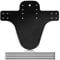 BOBOZHONG Fahrrad Schutzbleche,Fahrrad Mudguard,Vordere und Hintere Kompatible Schlamm schaber Spritzschutz,Mountainbike Schutzblech,MTB Mud Guard(Schwarz)
