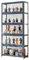 Vitrine de Collection, Cadre en Bambou Naturel, Vitrine de Collection Acrylique, Résistant à la Poussière, Idéal pour la Maison et Le Bureau (5-floors-80cm, Black)
