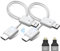 Wireless HDMI Transmitter and Receiver Kit, HDMI Wireless Extender Adapter, Plug & Play Portable 2.4G/5G for Streaming Video and Audio from Laptop/PC to Projector/Monitor, Support 98FT/30M,1080P