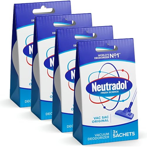 Zopper Vac Sac Deodorizer Original Freshen 12 Sachets Freshener Vaccum Clean Fragrance Destroys
