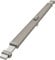 ABUS Panzerriegel PR2800 | Edelstahl-Look | Für DIN rechte und linke Türen | 735-980 mm Türblattbreite