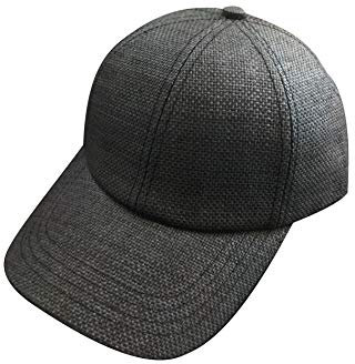 ACVIP Damen Sommer Strohhut Baseballkappe Baseball Cap Snapback Cap in Vier Farben (Schwarz)