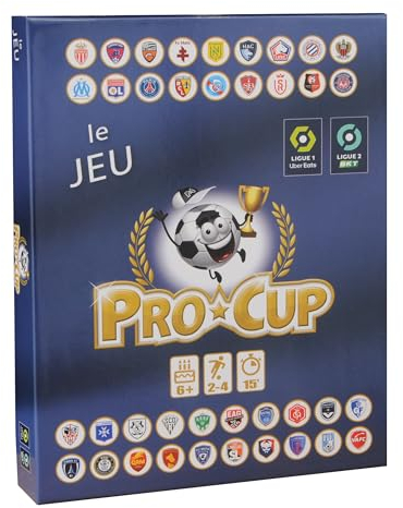 Procup - Jeu de société Officiel de la Ligue de Football Professionnel, Rouges