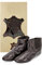 Schaf Leder Lux Socken – Khuffain Kuff Khuff Quff – Halal Schuhe Hausschuhe – Mest – Fußwärmer – Hausschuhe – Wintersocken – Mest, Braun (braun), 45 EU