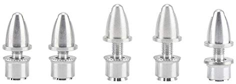 Propeller Adapter, 5pcs Metall Material Propeller Halter Propeller Adapter RC Zubehör Aluminium Brushless Motor Adapter Halter für Brushless Motor(3.17MM)