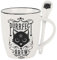 Alchemy England 1977 Purrfect Brew Unisex Cup White-Black, Porcelain,
