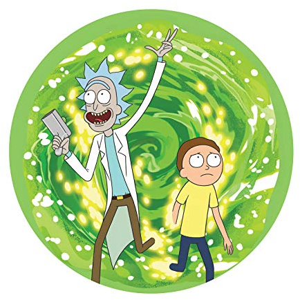 ABYSTYLE - Rick and Morty - Mauspad - Portal