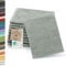 ZOLLNER 10er Set Waschlappen - weiche und saugstarke Waschhandschuhe - waschbar bis 95°C - Baumwolle - 16x21 cm in hellgrau