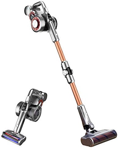 Jimmy H9 Pro Cordless Vacuum Cleaner, Muliti-surface Flexible HEPA Stick Vacuum, Removable Battery, 600W, 25Kpa, 80 Min Runtime, Motorised Tool, Stretch Hose, Charging Station