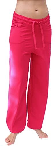 ESPARTO Yogahose Sitaara Herren und - Boyfriend Style - Damen in Raspberry L
