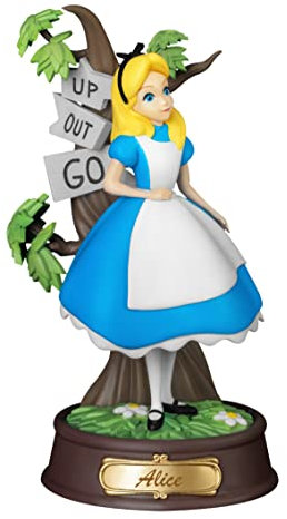 Beast Kingdom Alice im Wunderland Mini Diorama Stage PVC Statue Alice 10 cm