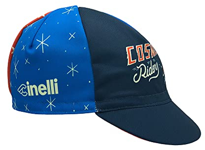 Cinelli Unisex Sergio Mora Cosmic Riders Radkappe, blau, Einheitsgröße
