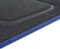 MOTOS Velours-Fußmatten - Standard, Gewebt, Blau für Ford Focus III 2011-2018 - 33,5cm Abstand, 7mm Stärke, Textil/Fabric (Velours) mit stützendem Material